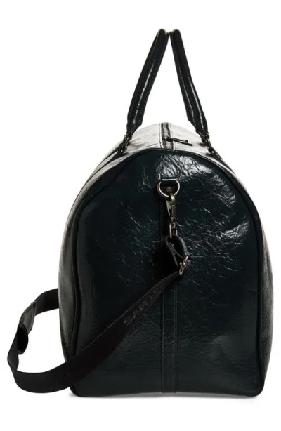 Santo Studio Nyjah Huston Navy Duffel Bag In Blue