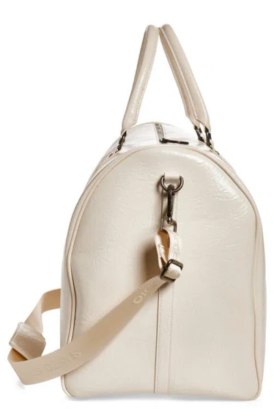 Santo Studio Twitch Stenberg Ivory Duffel Bag In White
