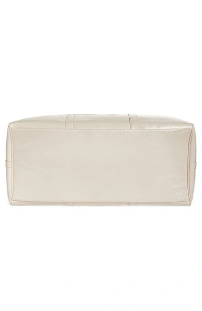 Santo Studio Twitch Stenberg Ivory Duffel Bag In White