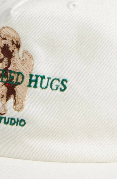 Santo Studio Thugs Need Hugs Baseball Cap In White