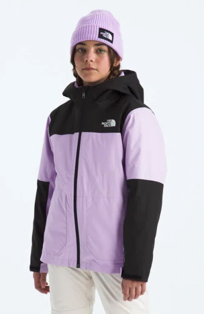 The North Face Kids' Freedom Triclimate® Waterproof Hooded Jacket In Pink