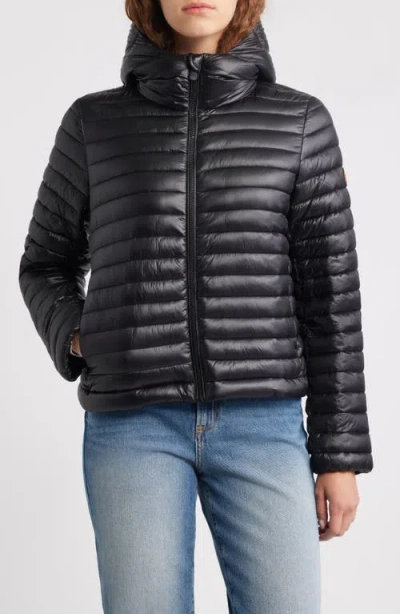 Save The Duck Babe Puffer Jacket In Black