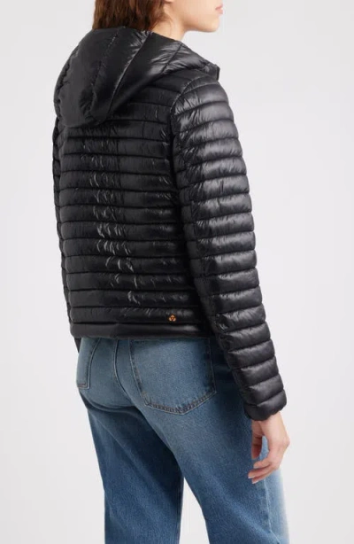 Save The Duck Babe Puffer Jacket In Black