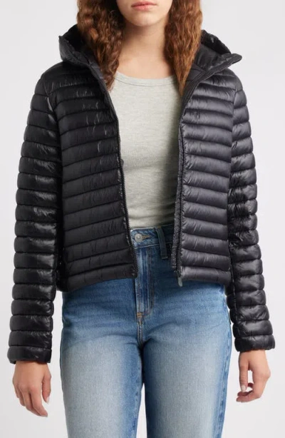 Save The Duck Babe Puffer Jacket In Black