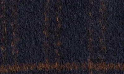 Eileen Fisher Shawl Collar Alpaca & Wool Blend Coat In Blue