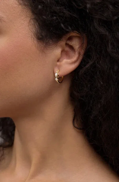 Bony Levy Maya Diamond Hoop Earrings In Gold