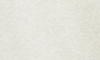 Emanuel Berg Light Gauge High Neck Quarter Zip Merino Wool Sweater In Gray