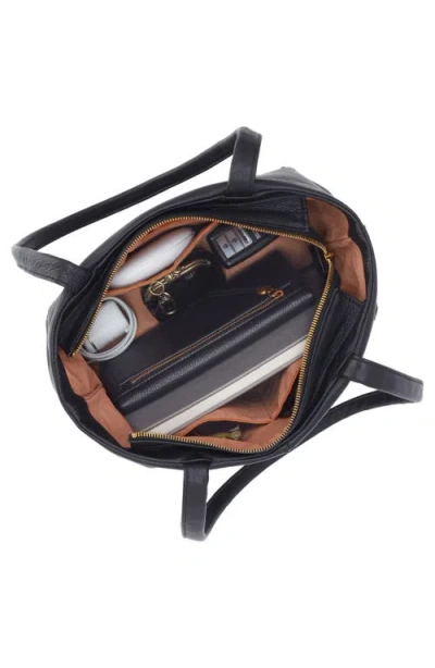 Hobo Austin Leather Tote In Black