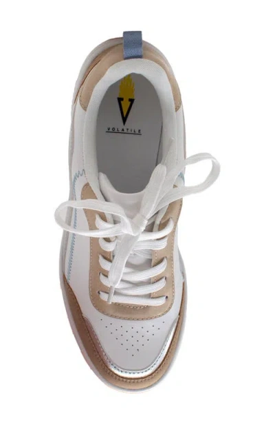 Volatile Sloane Sneaker In White