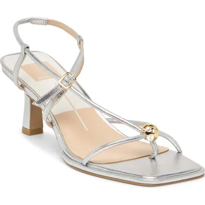 Dolce Vita Mylee Heels Sandal In Silver