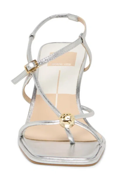 Dolce Vita Mylee Heels Sandal In Silver
