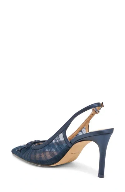 Dolce Vita Yela Slingback Pointed Toe Pump In Blue