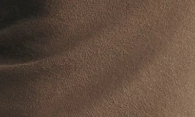 Mavi Jeans Long Sleeve Rib Henley In Brown