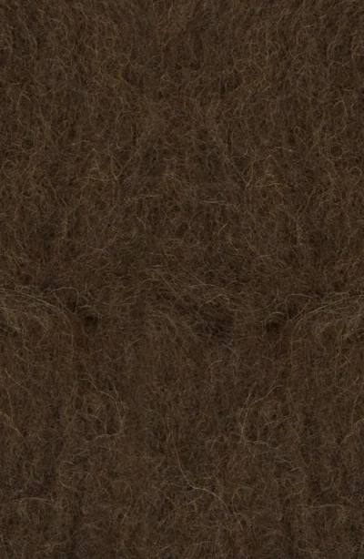 Totême Toteme Alpaca Blend Beanie In Brown