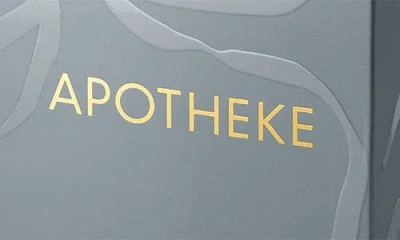 Apotheke Cardamom Chestnut Classic Scented Candle In Blue