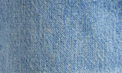 Reformation Greer Mid Rise Straight Jeans Chad In Blue