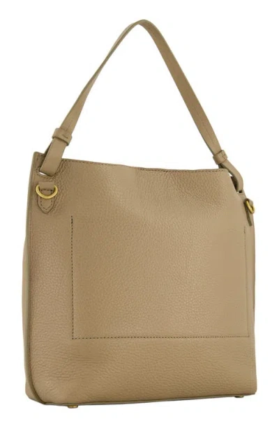 Vince Ava Hobo Crossbody Bag In Nude