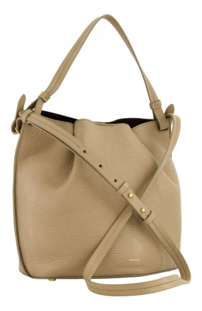 Vince Ava Hobo Crossbody Bag In Nude