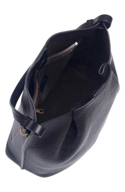 Vince Ava Hobo Crossbody Bag In Black