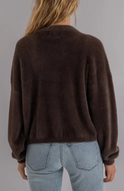 Kut From The Kloth Jana Open Front Cardigan In Brown