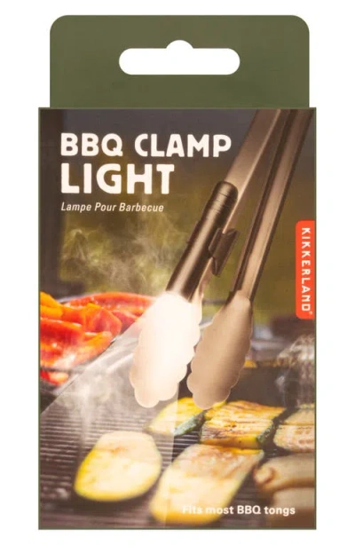 Kikkerland Design Bbq Clamp Light In Black
