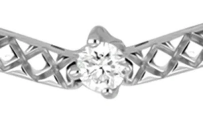 Bony Levy Rita Diamond Tennis Necklace In Metallic