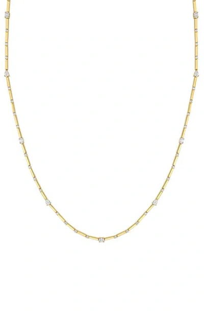 Bony Levy Liora Diamond Station Tennis Necklace In Gold