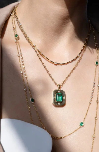 Bony Levy Liora Diamond Station Tennis Necklace In Gold