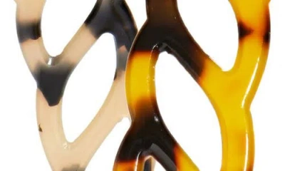 Tasha Assorted 2-pack Headbands In Brown