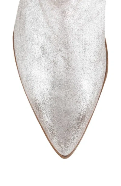 Seychelles Line Dance Western Boot In Silver