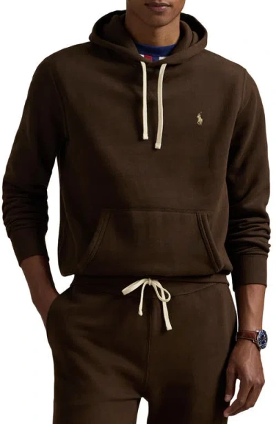 Polo Ralph Lauren Long Sleeve Shirts Man Ralph Lauren - Lspohood M2 Long Sleeve Knit - Brown In Brown
