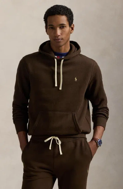 Polo Ralph Lauren Long Sleeve Shirts Man Ralph Lauren - Lspohood M2 Long Sleeve Knit - Brown In Brown