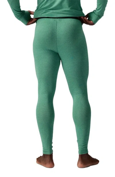 Backcountry Pines Microgrid Ultra-lt Baselayer Bottom In Green