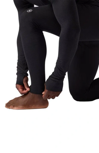 Backcountry Pines Microgrid Ultra-lt Baselayer Bottom In Black