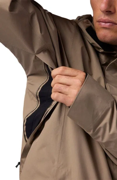 Backcountry Crestcarver Gore-tex Shell Jacket In Brown