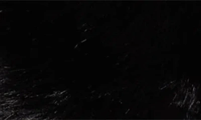 Stand Studio Estella Belted Faux Leather Coat With Faux Fur Trim In Black