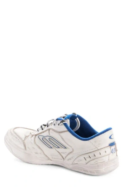 Balenciaga Coastal Inspired Sneakers Featuring Textured Sole In White