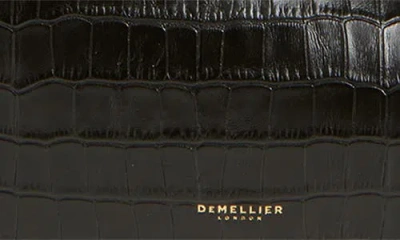 Demellier + Net Sustain New York Croc-effect Leather Tote In Green
