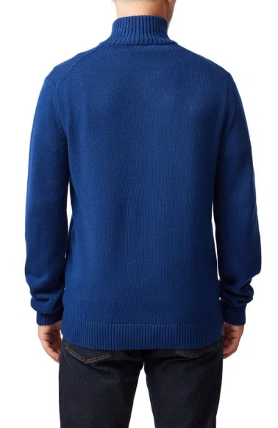 Rodd & Gunn Rodd And Gunn Merrick Bay Quarter-zip Sweater In Blue
