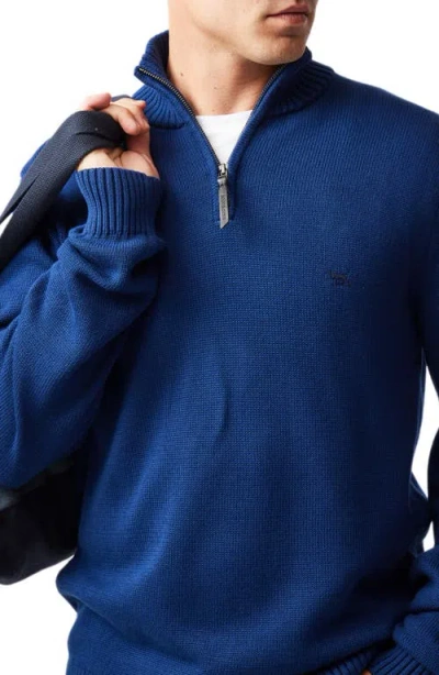 Rodd & Gunn Rodd And Gunn Merrick Bay Quarter-zip Sweater In Blue