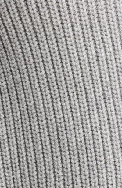 525 Scottie Crewneck Cotton Vest In Gray