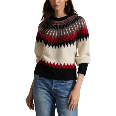Polo Ralph Lauren Wool-cashmere Fair Isle Sweater In Multi