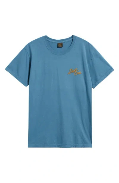 Dark Seas Ride Hard Graphic T-shirt In Blue