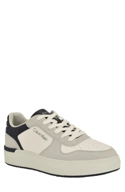 Calvin Klein Men's Brayton Casual Lace Up Sneakers In Multi