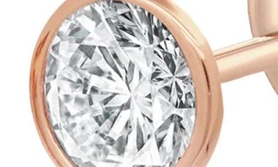 Crislu Small Cubic Zirconia Bezel Stud Earrings In Gold