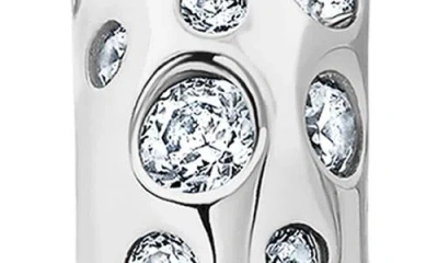 Crislu Cascade Cubic Zirconia Huggie Hoop Earrings In Multi