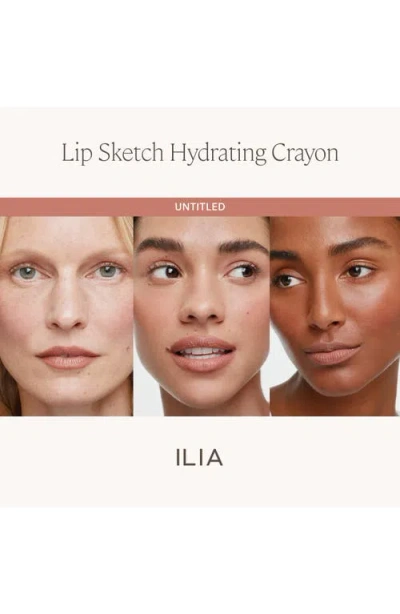 Ilia Lip Sketch Hydrating Crayon In Pink