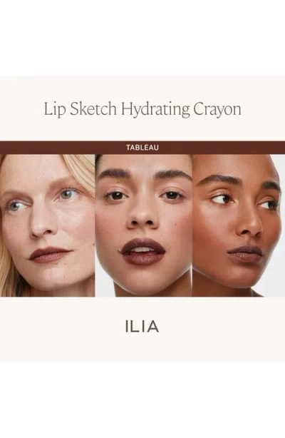 Ilia Lip Sketch Hydrating Crayon In Brown