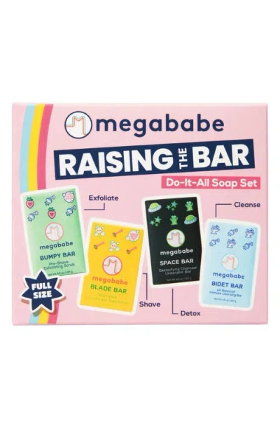 Megababe Raising The Bar Do-it-all Soap Set $32 Value In Multi