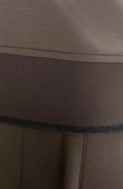 Bugatchi Soft Touch Quarter Zip In Brown